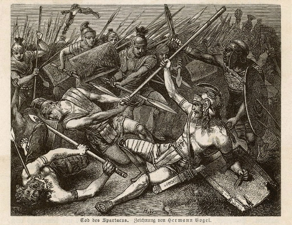 Final battle by Hermann Vogel, 1882