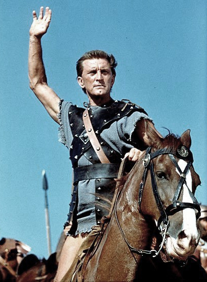 kirki douglas as spartacus
